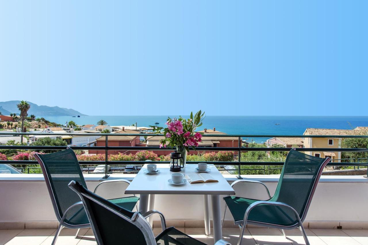 Corfu Amboti Apt Glyfada  Ngoại thất bức ảnh